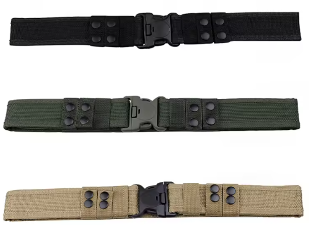 Men’s Tactical Camouflage Nylon Belt – Durable Outdoor, Hiking, Work and Adventure Belt